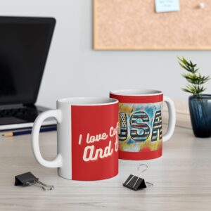 I love coffee and the USA Ceramic Mug