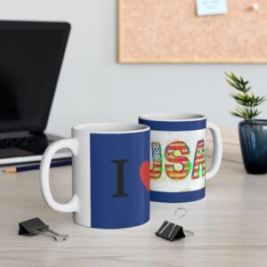 I love USA Ceramic Mug