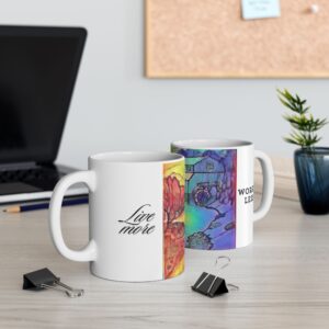 Live More, Worry Less Ceramic Mug